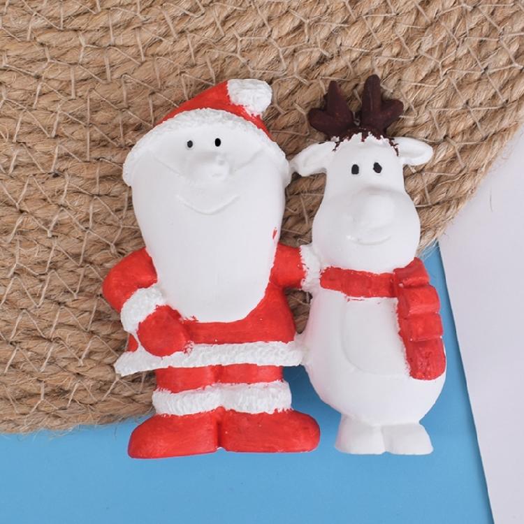Weihnachtsmann Rentier Silikonform Fondantform Weihnachtsbäckerei DIY Zubehör