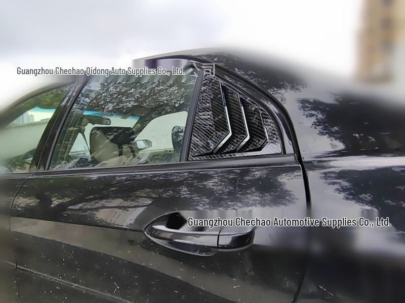 Mitsubishi Lancer Rear Window Louvers - Mustang Style Air Vent Trim