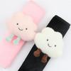 1/2PCS Car Styling Seat Belt Cover Shoulder Strap Harness Cushion Cartoon Cloud Car Seatbelt Shoulder Pad Protector Auto Neck