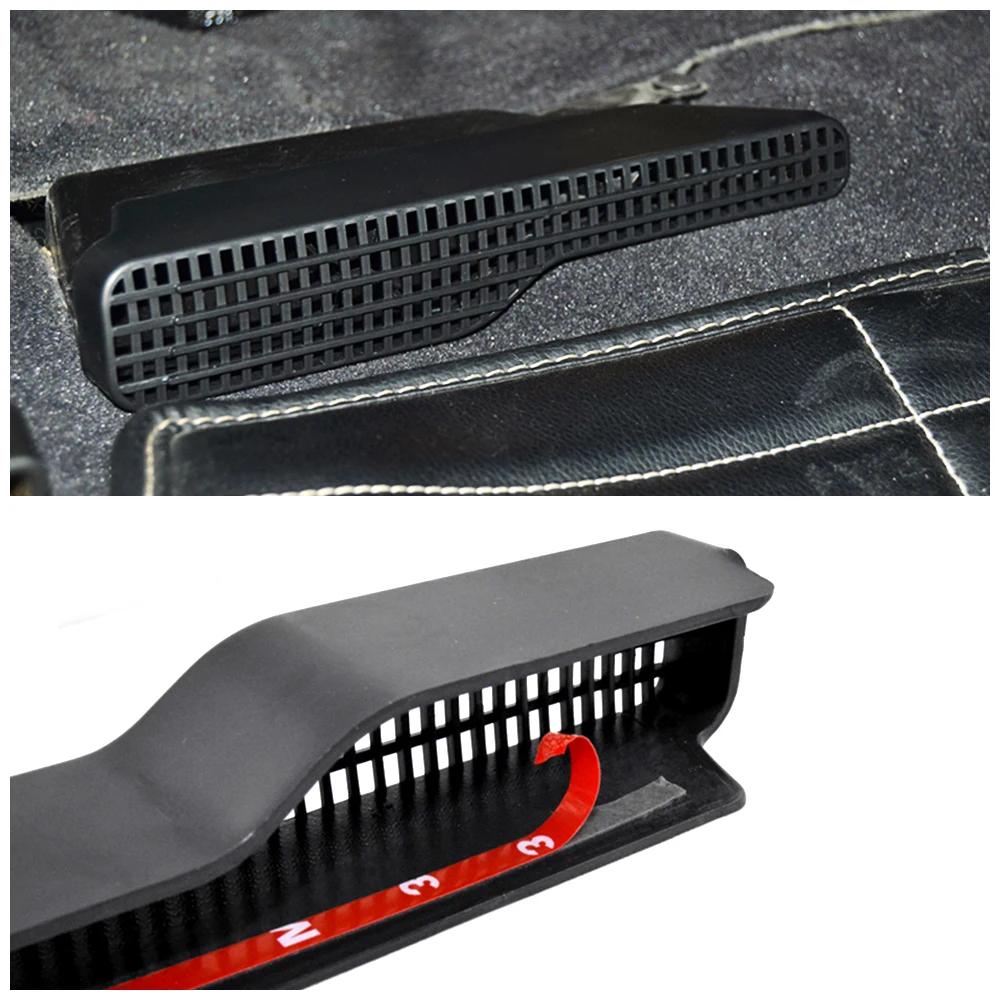 For Volkswagen VW Touareg 2011 2017 Bil Under Sete Klimaanlegg AC Luftkanal Ventiluttak Gitter Deksel Kasse Ramme Pynt Anti Søppel