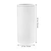 Cabilock Blank Beer Can Insulated Stainless Steel Slim Can Wine Bottle Cover White Cooler, Cooler, Insulator, 12oz,