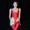 Breathable Jumpsuits Underwear Crothless Leotard Nightwear