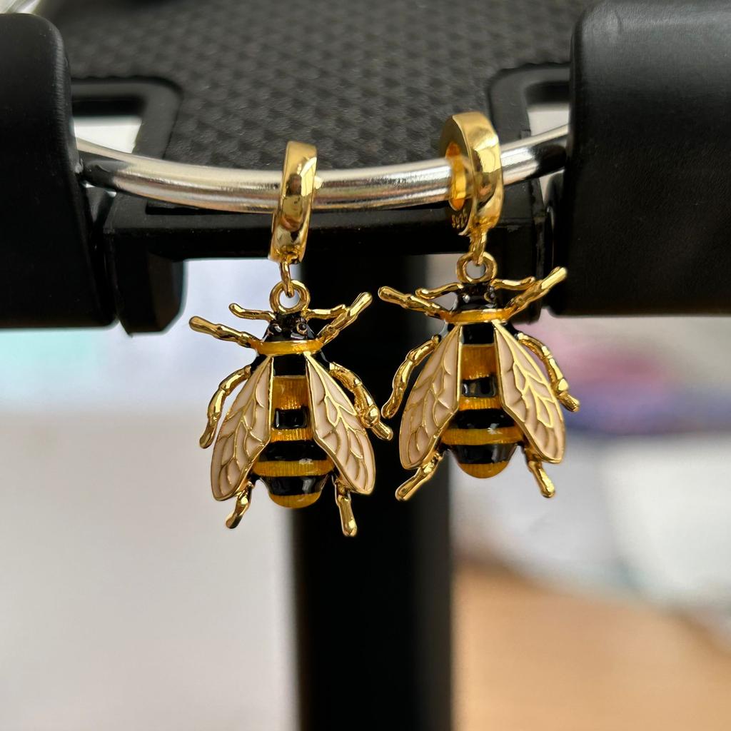 New Copper Craft Pendant HummingbirdandBee Bead Suitable For Original Bracelets Necklaces Jewellery Handmade Women'S Accessories