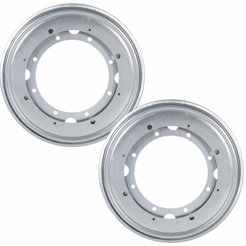 2pcs Galvanized Lazy Susan Bearing High Load Capacity Swivel Plate Turntable Bearing  Shoe Rack