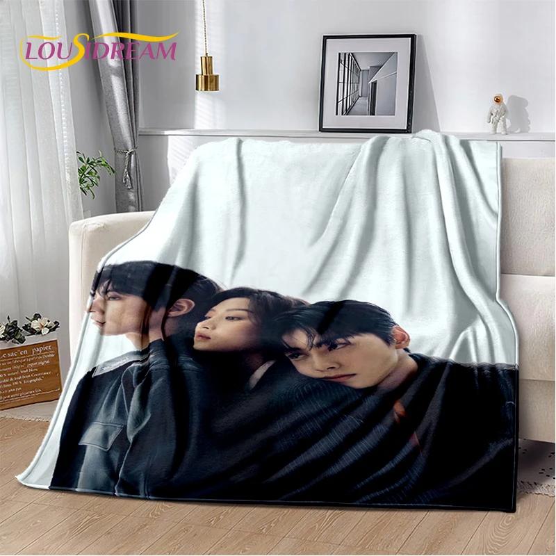 29 Styl Prawdziwe Piękno Hwang in Youp Cha EunWoo Koc, Miękki Koc do Rzucania do Domu Sypialni Łóżka Sofy Piknik Podróż Biuro Pokrowiec