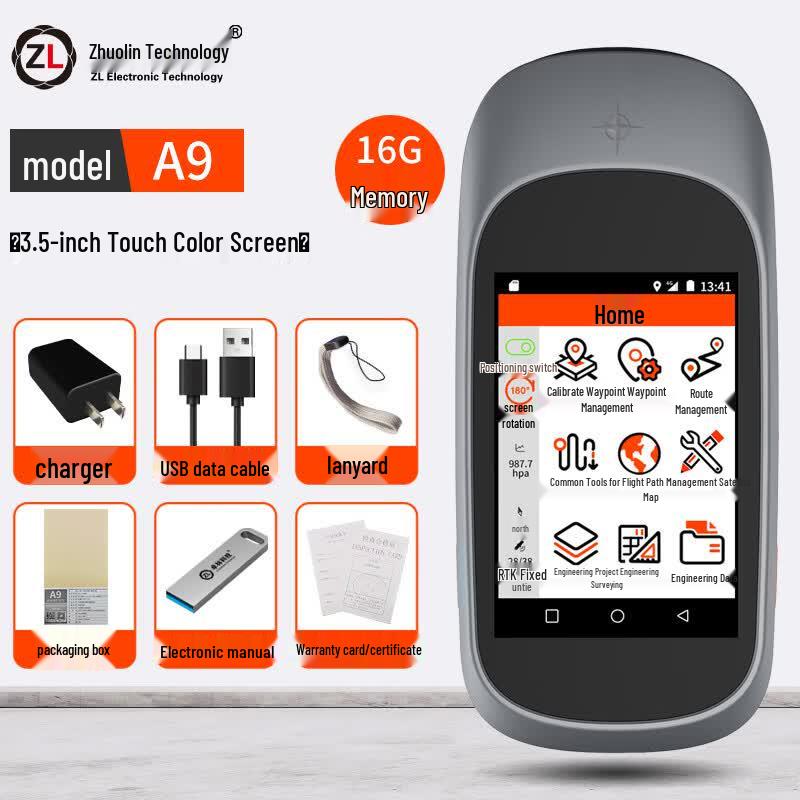 Zhuolin A9 Handheld Sub-meter RTK GPS Surveying Instrument
