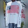 European and American Y2K Spring and Autumn Personalized Simple Letter Printed Round Neck Men's and Women's Top