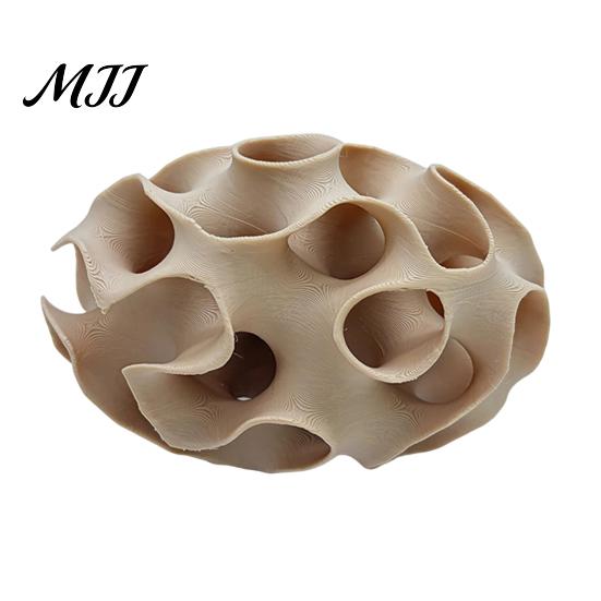 Aquarium Shrimp Shelter 3D Print Hideout, Sphere Hollow Fish Breeding Cave, PLA House Tank Ornament for Shrimp, Small Fish, Aquascaping Layouts