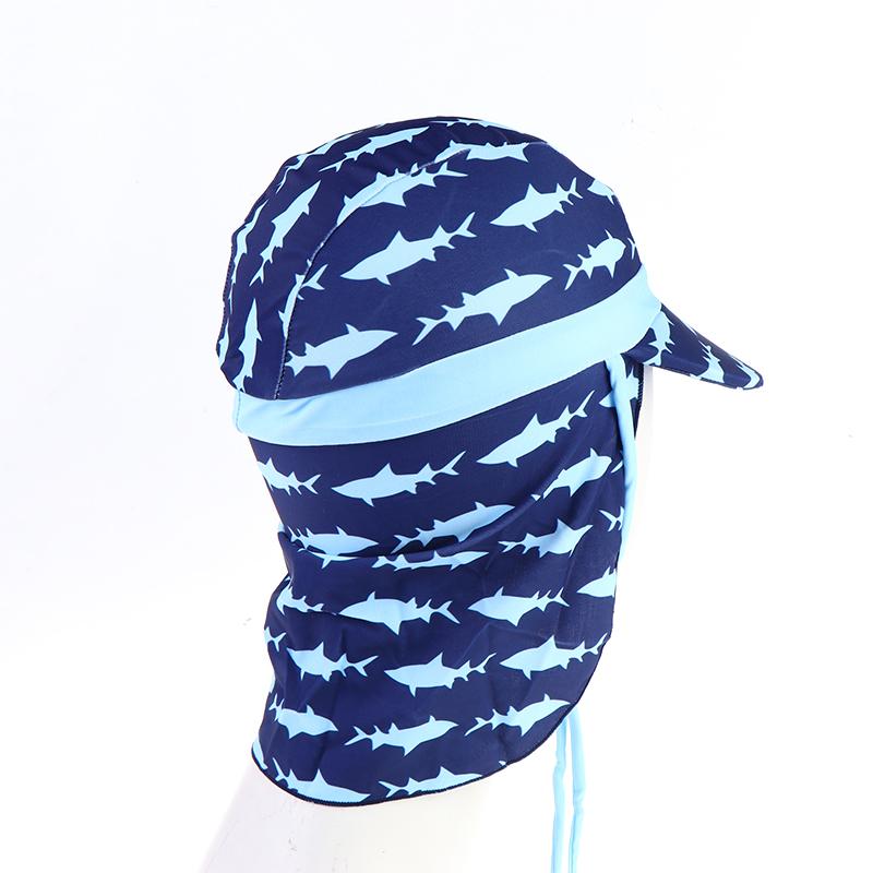 Kids Windproof Anti-UV Sun Hat Large Brimmed Breathable Nylon Multicolor Cap for Hiking Climbing