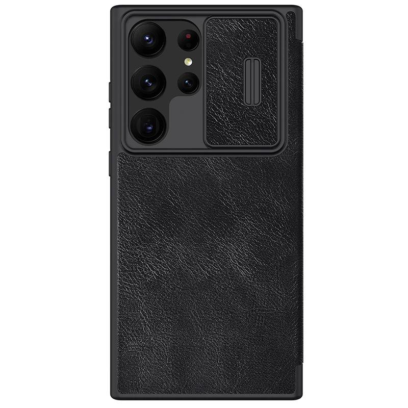 for Samsung Galaxy S23 Ultra Case Nillkin CamShield Flip Leather Case Slim Slide Camera Case for Samsung S22 Plus 5G Lens Cover for S23