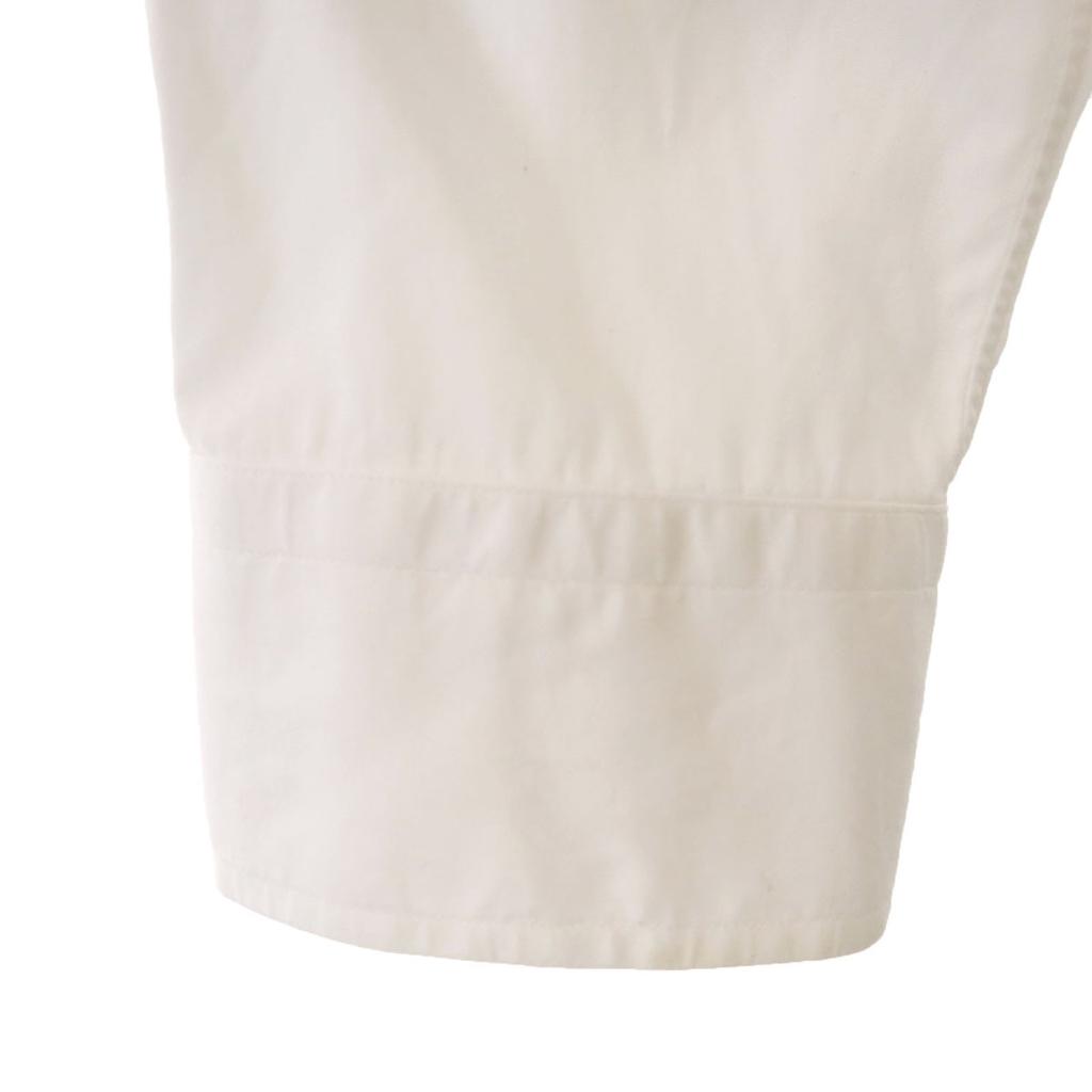 Lanvin Made In Japan Long Sleeve Shirt 43-86 White Men's Used