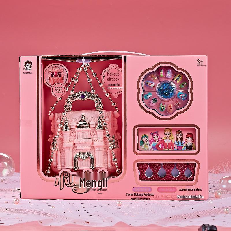 Kids' Makeup Set: Lipstick Toy for Girls Aged 3-6 – Pretend Play Kit