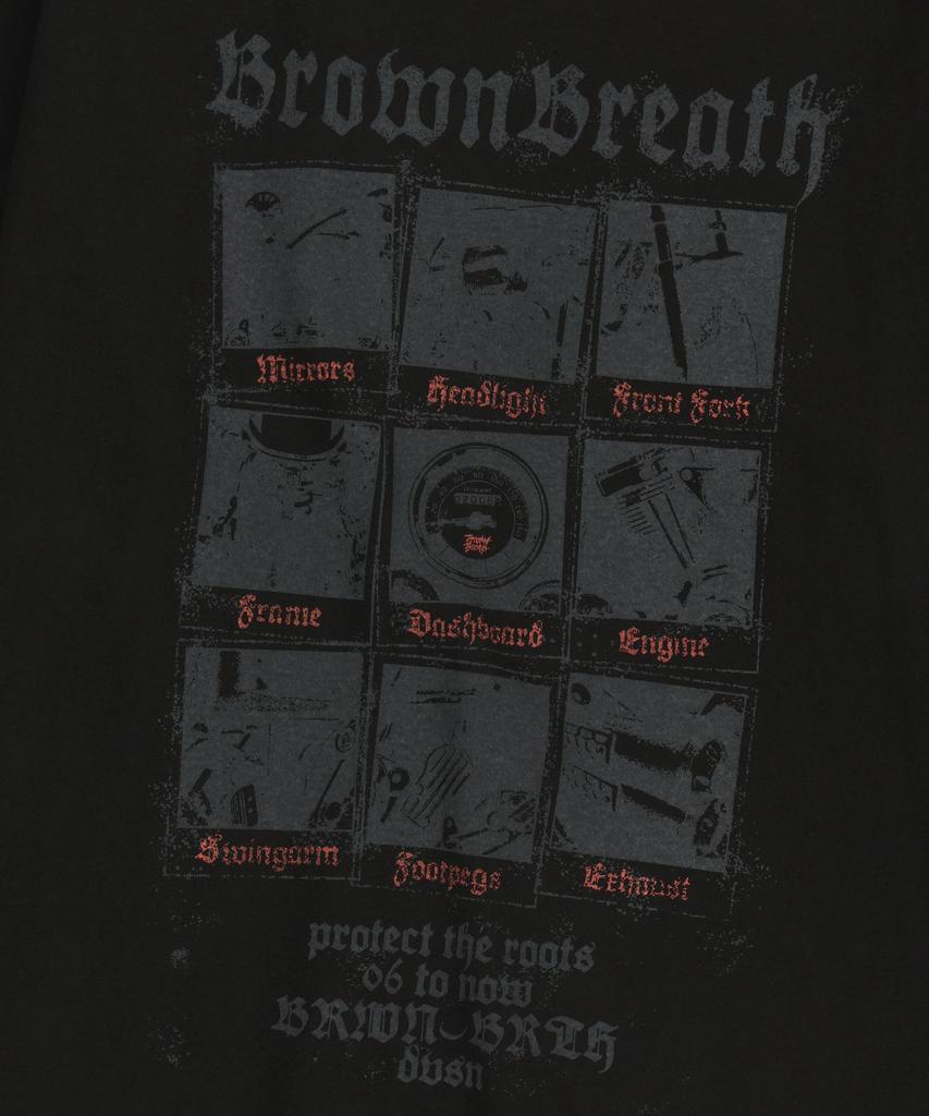 BROWNBREATH Gear Tile Longsleeve - Black