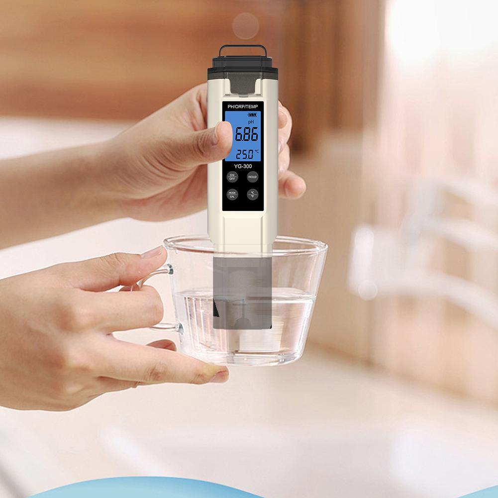 3 in 1 Digital Water Quality Tester ORP Temp PH Meter for Drinking Water Hydroponics Aquariums Pools