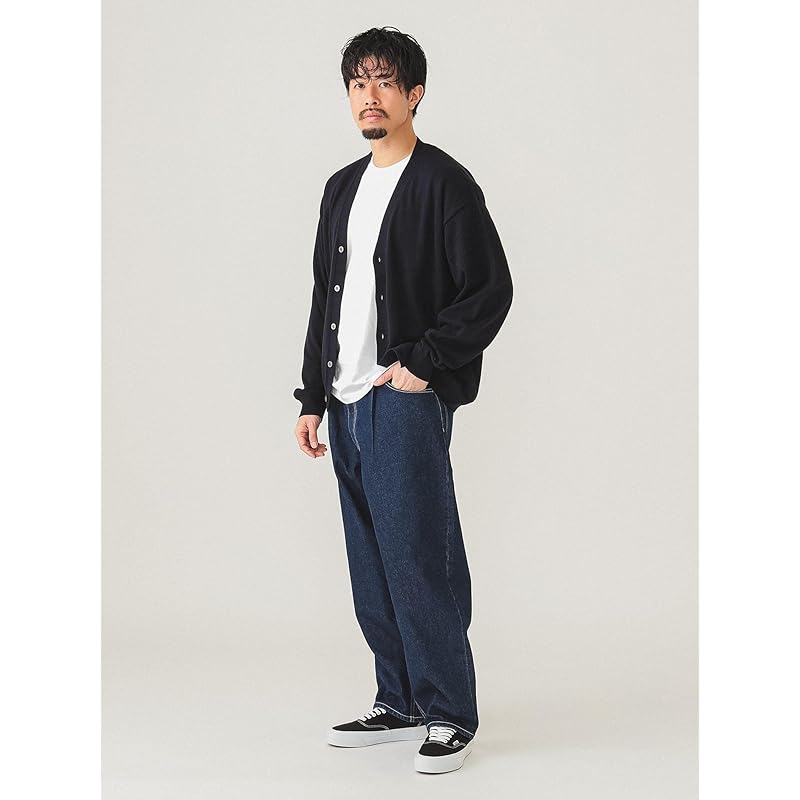 [Beams] 100 Famous Products Jeans Wide Tapered Denim Men's INDIGO S 11211131791