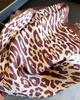 Leopard Print Polyester Scarf Women Fashion Sunscreen Neck Scarf