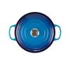 Le creuset cocotte ronde evolution en fonte émaillée 28 cm azure