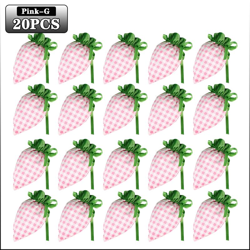 Easter Carrot Gift Bags Polyester Candy Packaging for Holiday Gifts Storage Decoration Easter Candy Bags Easter Decorations