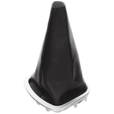 Renault Clio III 05-12 Gear Shift Boot BLACK + SILVER Frame