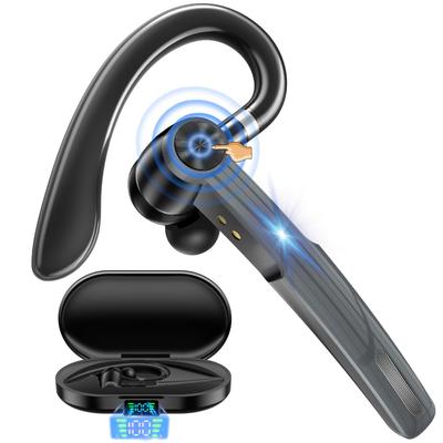 Bluetooth Kulaklık [Kablosuz Başyapıt]: [Bluetooth 5.3+EDR] 110m Bekleme Süreli Tek Kulak Bluetooth Kulaklık, 500mAh Şarj Kutusu, LED Pil