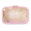 PVC Bowknot Makeup Bag Large Capacity Cute Toiletry Handbag Transparent Travel Wash Bag Bathroom Shower Travel Bag