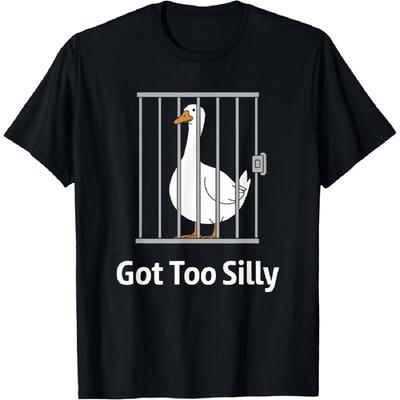 Camiseta Engraçada com Jogo de Palavras de Ganso para Amantes de Animais