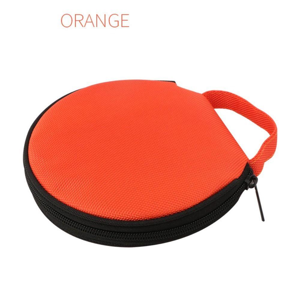 Portable 20 Capacity CD DVD Carrying Case Dustproof Oxford Cloth Storage Bag with Hand Strap Dual-use Car CD Bag Travel
