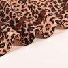 European and American Fashion Women 1116 Autumn and Winter New 91 Satin Simple Leopard Point Large Square Scarf Fashion Silk Scarf Scarf Wholesale