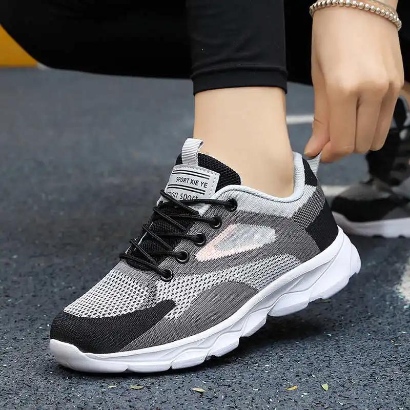 Fashion Autumn-spring Platform Purple Woman Shoes Casual Women's Sneakers Luxury Brand Boots Large Size Sport Tines Health Deporte