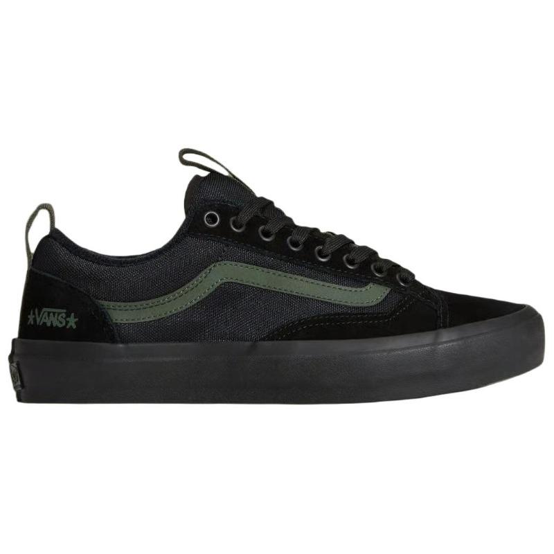 Vans X Atiba Jefferson Old Skool 36+ Unisex Klassischer Komfort Skate-Schuhe Schwarz VN000D5RNLX