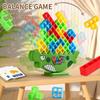 Hot Stacking Blocks Tetra Tower Balance Game Stacking Building Blocks Puzzle Board Assembly Bricks Educational Toys For Children