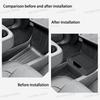 TPE Under Central Control Storage Box For Tesla Model Y Standard 2025+ Flip Cover design Tissue Box Storage interior Accessories