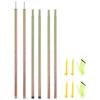 Telescopic Tent Poles - vidaXL - 170-255 Cm - Galvanized Steel