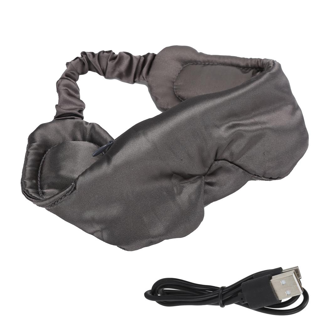 Silk Bluetooth 5.0 Wireless Eye Mask UltraThin Bluetooth Music Blackout Eye Mask for Listening To