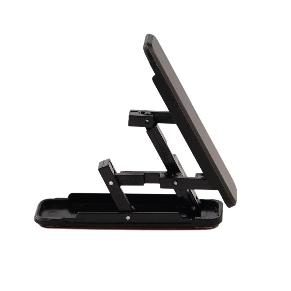 Mini Plastic Folding Phone Holder Desktop Ultra Thin Paste Integrated Carrying Mobile Phone Holder Phone Kickstand Bracket