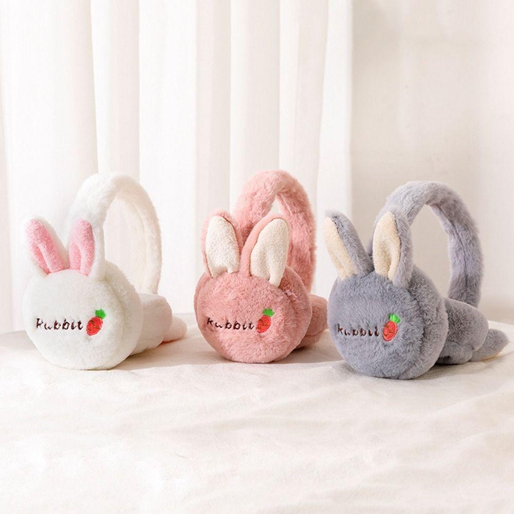 Cartoon Doll Wind Proof Earflap Plush Earmuffs Children Ear Cover Winter Ear Cover Women Earmuffs