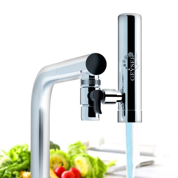 Filtre À Eau - GEYSER - GEYSER EURO - Purificateur D'eau - Cartouche Longue Durée - Ultra-absorbant