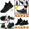 Men's Steel Toe Safety Shoes Breathable And Lightweight Puncture-proof Boots