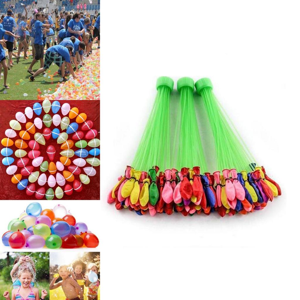 Outdoor Party Summer Prank Balloon Bombs Children Playing In The Water Toys