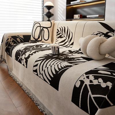 Light Luxury High-Grade Sofa Cover Chenille Four Seasons Universal Anti-Scratching Full Set Full Cover Towel Cover