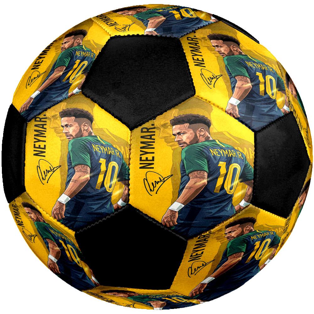 1 Stück Neymar Fußball Größe 5 Hallenfußball Mode Bunt Hinterhofspiel - Großartig für Sportfans Geschenk HE45