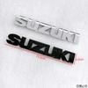 Car Logo 2/3/4/5pcs ABS Glossy Black Replaced Front Rear Badge Sticker for SUZUKI Swift Steering Wheel Center Emblem Trunk Decal