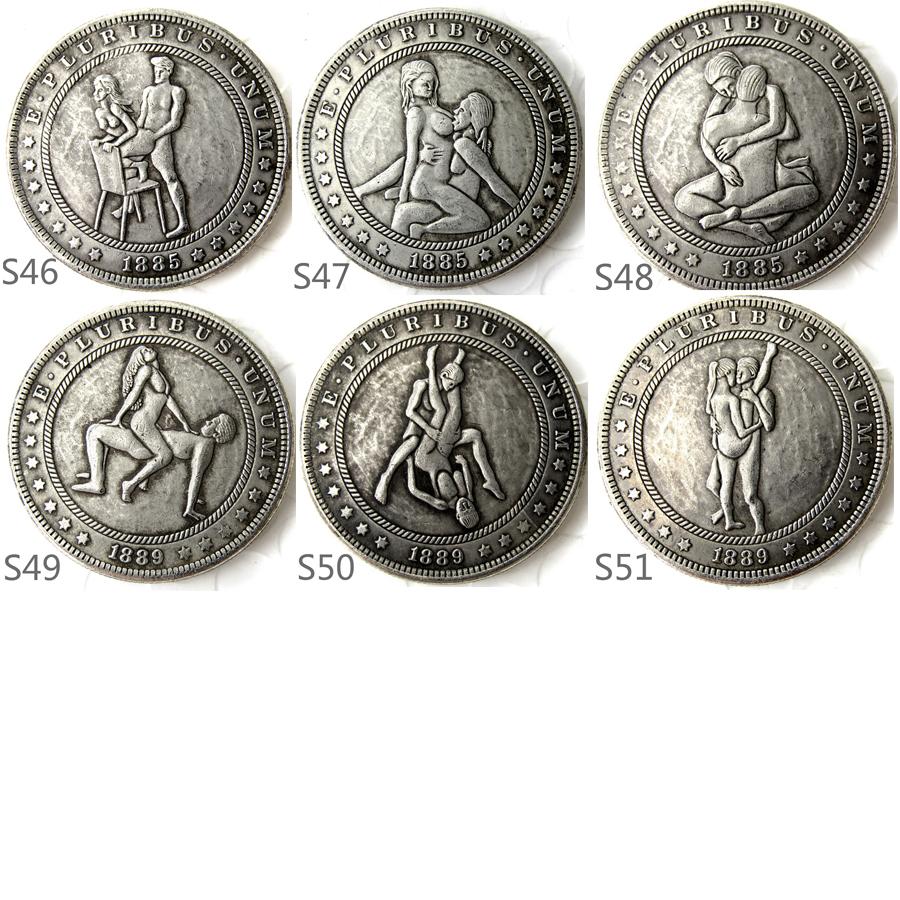 Funny Sexy Sex Make Love Lover Commemorative Coin Souvenir