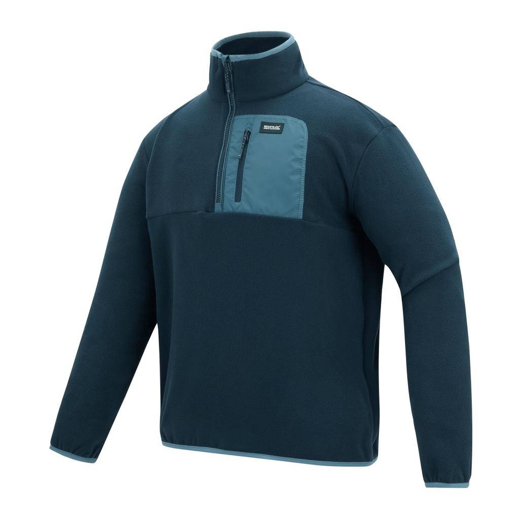Regatta Mens Frankie Half Zip Fleece Top