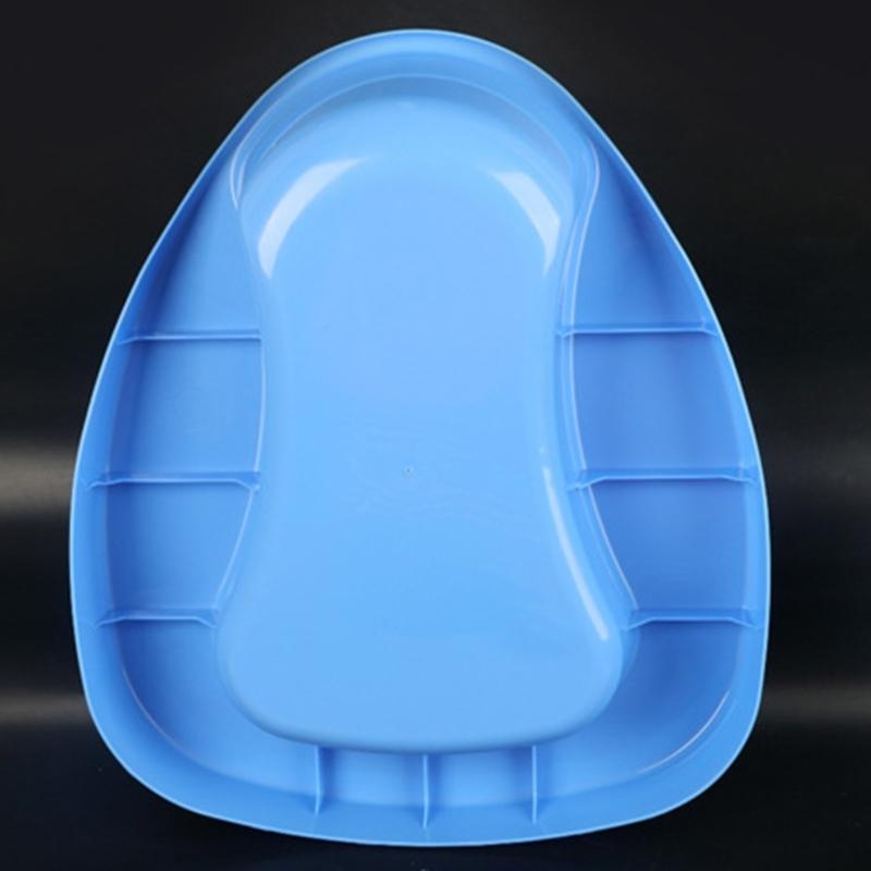 Practical Plastic Commode Chair with Ergonomic Handle for Safety Suitable for Pregnant Women and Mobility Impaired
