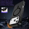 Military Heavy Duty Ott Armor Box Rugged Phone Case for IPhone 17Pro Max 16 15 14 13 Enhanced Anti-Drop Magnetic Charge Cover