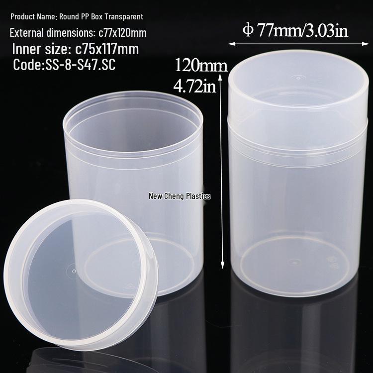 Makeup Cotton Swab Storage Box: Single/Double Compartment, Plastic PP Box for Lipstick and Remover Wipes