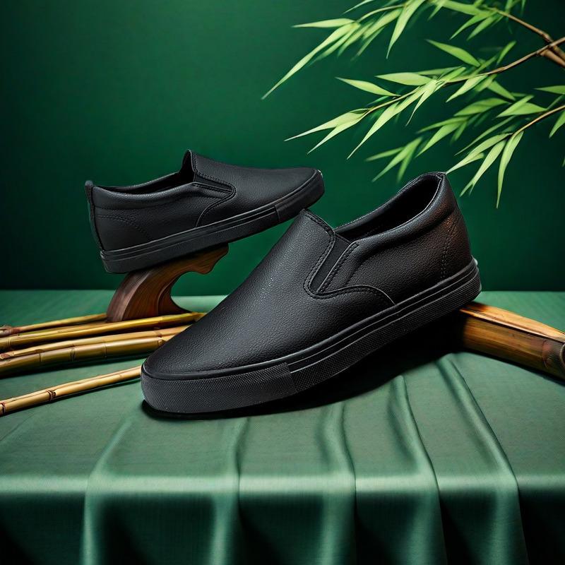 

Мужские лоферы слипоны из мягкой кожи, повседневные кроссовки, нескользящая обувь для вождения, удобные серые туфли на плоской подошве для повседневной носки 39