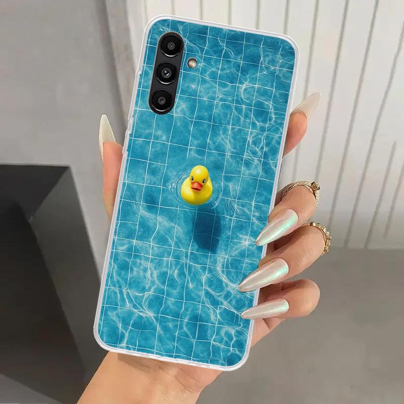 

Rubber Ducks Swimming Pool Phone Case for Samsung Galaxy A17 A16 A37 A26 A36 A57 A56 A15 A25 A35 A55 A14 A24 A34 A54 A13 A23 A33 Samsung A05S