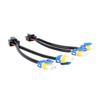 2pcs Headlight Bulb Conversion Wire 9003 H4 TO 9005 9006 Two Harness Headlight Bulb Conversion